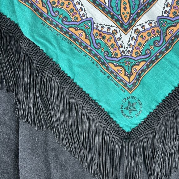 Vintage Hazlewood Southwestern Women's Medium Beaded Tasseled Fringe Country - Picture 7 of 8